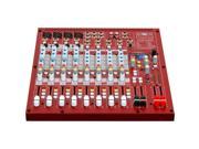 Galaxy Audio AXS10RM 10 Channel Rackmount Audio Mixer with USB 4 XLR Mic and 4 Stereo Input 20Hz 30KHz Frequency Response