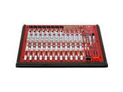 Galaxy Audio AXS 16 16 Channel Audio Mixer with USB 8 XLR Mic and 4 Stereo Input 20Hz 30KHz Frequency Response