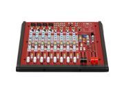 Galaxy Audio AXS10 10 Channel Audio Mixer with USB 4 XLR Mic and 4 Stereo Input 20Hz 30KHz Frequency Response