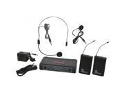 Galaxy Audio ECDR 38SV Combo Wireless System 584 607 MHz