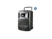 MIPRO MA 808PADB5AH Portable 267 Watt PA Bluetooth System w CD Player Wireless Receiver 5A Band Handheld Mic
