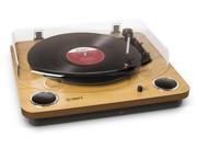 Ion Audio Max LP Wood Conversion Turntable with Stereo Speakers