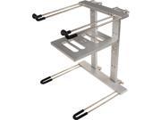 Ultimate JS LPT400S Aluminum Double Tier Laptop DJ Stand