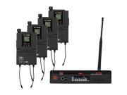 Galaxy Audio AS 1800 4 Wireless Personal Monitor Band Pack 554 570 MHz