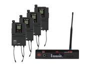 Galaxy Audio AS 1806 4 Wireless Personal Monitor Band Pack 538 554 MHz
