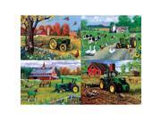 Masterpieces Puzzle Co John Deere 4 Pack Jigsaw Puzzle