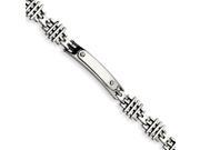 Stainless Steel Polished 8.5in Id Bracelet