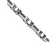 Stainless Steel Wire Polished 8.75in Bracelet