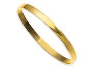 Stainless Steel Gold Ip Plated Bangle