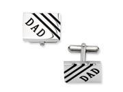 Stainless Steel Dad Cuff Links