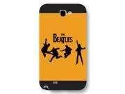 Onelee Customized Black Frosted Samsung Galaxy Note 2 Case Popular Band The Beatles Samsung Note 2 case Only fit Samsung Galaxy Note 2