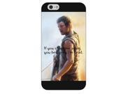 Onelee Customized Black Frosted iPhone 6 5.5 Case The Walking Dead Daryl Dixon iPhone 6 Plus case Only fit iPhone 6 5.5 Inch
