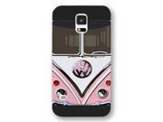 Onelee Customized Black Frosted Samsung Galaxy S5 Case VW Minibus Samsung S5 case Only fit Samsung Galaxy S5
