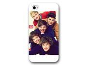 Onelee Customized White Frosted One Direction 1D iPhone 4 4s case