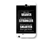 Onelee Customized Disney Series Phone Case for Samsung Galaxy Note 2 Walt Disney Quotes Samsung Galaxy Note 2 Case Only Fit for Samsung Galaxy Note 2 White F