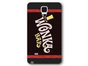 Onelee Willy Wonka GOLDEN Ticket Chocolate Bar Custom Phone Case for Samsung Galaxy Note 4 Willy Wonka Customized Samsung Galaxy Note 4 Case Only Fit for Samsu