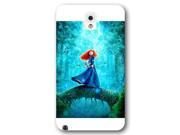 Customized White Frosted Disney Brave Princess Merida Samsung Galaxy Note 3 Case