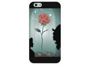 Customized Black Frosted Disney Cartoon Movie Beauty and The Beast iPhone 6 Plus Case Only fit iPhone 6 5.5