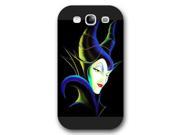 Customized Black Hard Plastic Disney Sleeping Beauty Maleficent Samsung Galaxy S3 Case