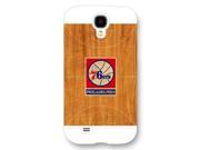 Onelee Customized NBA Series Case for Samsung Galaxy S4 NBA Team Atlanta Hawks Logo Samsung Galaxy S4 Case Only Fit for Samsung Galaxy S4 White Frosted Case
