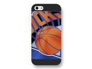 Onelee Customized NBA Series Case for iPhone 5 5S NBA Team Atlanta Hawks Logo iPhone 5 5S Case Only Fit for Apple iPhone 5 5S Black Frosted Case