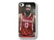 Onelee TM Customized Personalized White Hard Plastic iPhone 4 4S Case NBA Superstar Miami Heat Dwyane Wade iPhone 4 4S case Only Fit iPhone 4 4S case