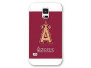 Galaxy S5 Case Onelee TM MLB Los Angeles Angels of Anaheim Samsung Galaxy S5 Case [White Frosted Hardshell]