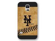 Galaxy S5 Case Onelee TM MLB New York Mets Samsung Galaxy S5 Case [Black Frosted Hardshell]