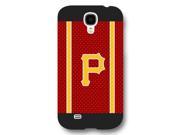 Galaxy S4 Case Onelee TM MLB Pittsburgh Pirates Samsung Galaxy S4 Case [Black Frosted Hardshell]