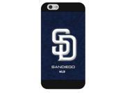 iPhone 6 Plus 5.5 Case Onelee TM MLB San Diego Padres iPhone 6 Plus Case [Black Frosted Hardshell]