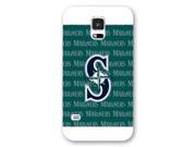 Galaxy S5 Case Onelee TM MLB Seattle Mariners Samsung Galaxy S5 Case [White Frosted Hardshell]