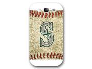 Galaxy S3 Case Onelee TM MLB Seattle Mariners Samsung Galaxy S3 Case [White Frosted Hardshell]
