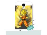 Galaxy S4 Case Onelee [Scratch Resistant] Japanese Anime Series Dragon Ball Z Galaxy S4 Case Frosted White Hard Case for Galaxy S4