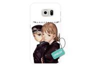 Galaxy S6 Case Onelee [Scratch Resistant] Japanese Anime Series Last Exile Logo Galaxy S6 Case Frosted White Hard Plastic Case for Galaxy S6
