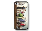 Onelee phone case iPhone 4 Case Full Body Protection NCIS Black Rubber TPU Cover for iphone 4