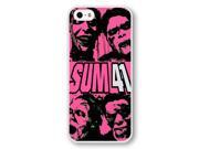 iPhone 5 case, Customize Factory Sum 41 Hard Frosted White iPhone 5s Case Neverfade Scratch-free Compatible case iPhone 5 case, Customize Factory Sum 41 Hard Frosted White iPhone 5s Case Neverfade Scratch-free Compatible case