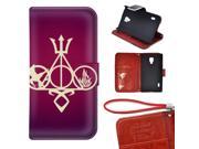LG L7 II DUAL P715 Wallet Case Onelee The Hunger Games Premium PU Leather Case Wallet Flip Stand Case Cover for LG L7 II P715 with Card Slots