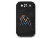 Samsung s3 Case Black Frosted Samsung s3 Case MLB Miami Marlins Samsung s3 Case