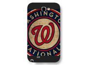 Samsung Note2 Case Black Frosted Samsung Note2 Case MLB Washington Nationals Samsung Note2 Case