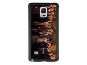 Samsung Note 4 case Customize Factory TV Play Downton Abbey Electroplating Tire tread pattern TPU Rubber Frosted Black Samsung Note 4 Case Neverfade Scratchpro