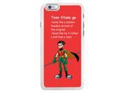 iPhone 6 4.7 case Customize Factory DC Comics Teen Titans Hard Frosted Transparent iPhone 6s 4.7 Case Neverfade Scratchproof Ametabolic case
