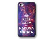 iPhone iPhone 4 case Customize Factory Popular Picture Hakuna Matata TPU Rubber Frosted Black iPhone iPhone 4 Case Neverfade Scratchproof Ametabolic case