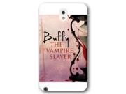 Samsung Note 3 case Customize Factory Slayer Buffy Hard Frosted White Samsung Note 3 Case Neverfade Scratchproof Ametabolic case