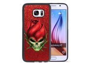 Samsung Galaxy S7 Case Anti-Scratch & Protective Cover for Samsung Galaxy S7, Rose Skull Case-Onelee