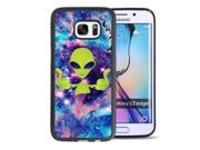 Samsung Galaxy S7 edge Case Anti-Scratch & Protective Cover,Galaxy Alien Case-Onelee