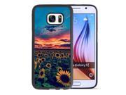 Samsung Galaxy S7 Case Anti-Scratch & Protective Cover,Sunflower Sunset Case-Onelee