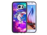 Samsung Galaxy S7 Case Anti-Scratch & Protective Cover,Nebula Shark Case-Onelee