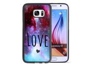 Samsung Galaxy S7 Case Anti-Scratch & Protective Cover,Space Galaxy Love Case-Onelee