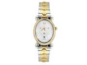 Aqua Master Symmetry Series Dual Color Gold PVD Stainless Steel Diamond Watch 1.00 ctw