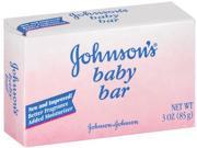 Johnson Johnson 3 oz Johnsons Baby Soap Bar